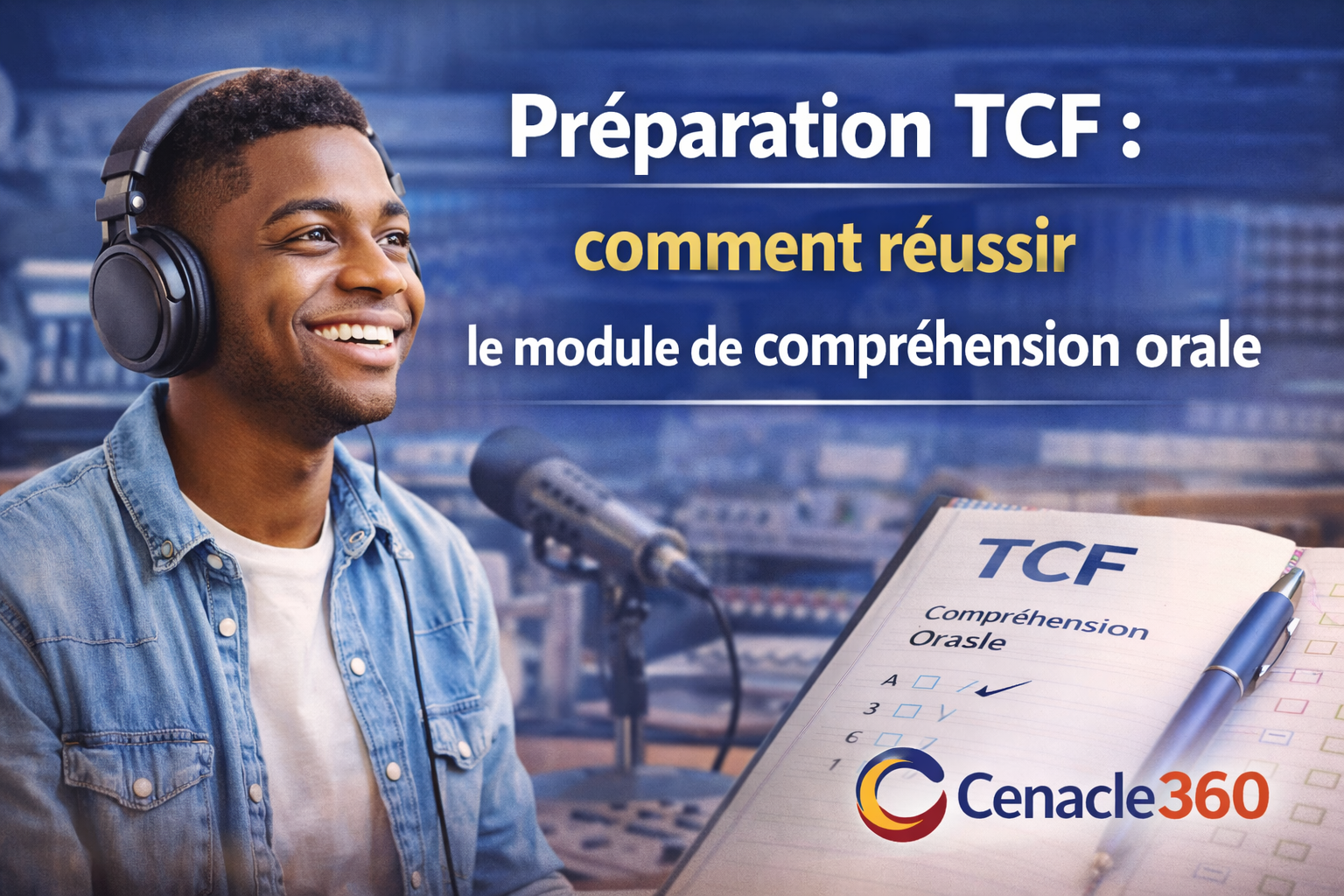 Préparation TCF : comment réussir la compréhension orale ?