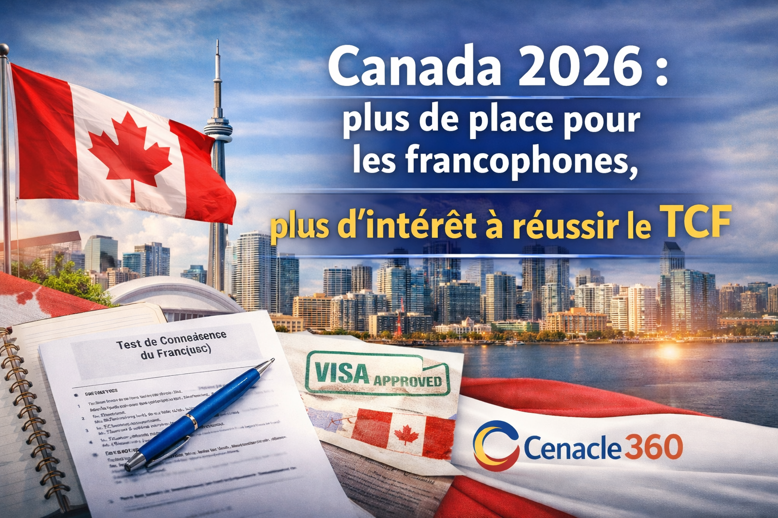 Immigration francophone Canada 2026 : une opportunité historique pour les candidats qui préparent le TCF